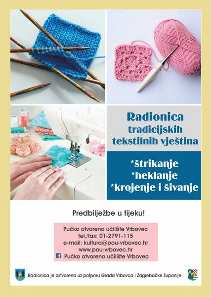 Radionica tradicijskih tekstilnih vještina Radionica tradicijskih tekstilnih vještina